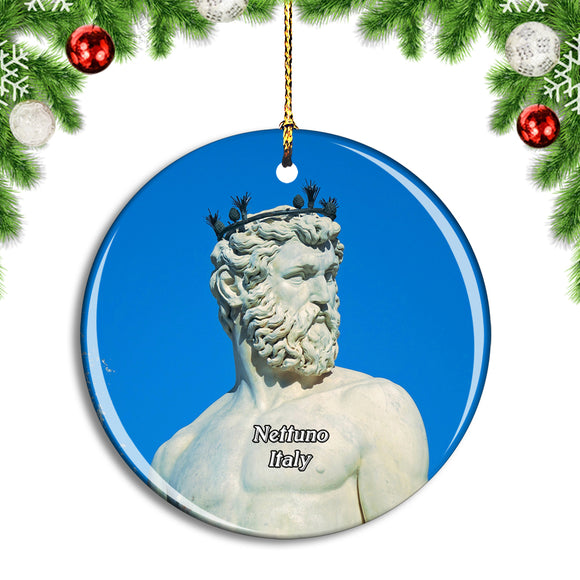 Italy Nettuno Christmas Ornament