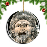 Italy Ostia Statue Christmas Ornament