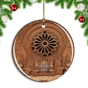 Italy Otranto Salento Church Christmas Ornament