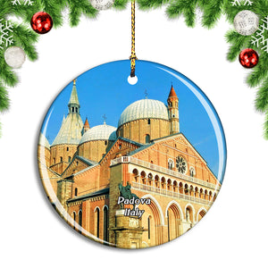 Italy Padova Dome Church Christmas Ornament