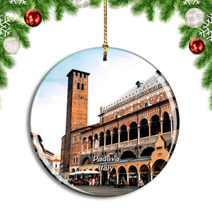 Italy Padova House Christmas Ornament