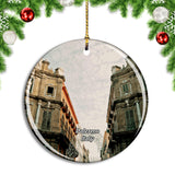 Italy Palermo Quattro Canti Christmas Ornament