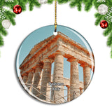 Italy Palermo Sicily Christmas Ornament