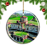 Italy Pavia The Castle Procaccini Christmas Ornament