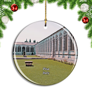 Italy Pisa Campo Architecture Christmas Ornament