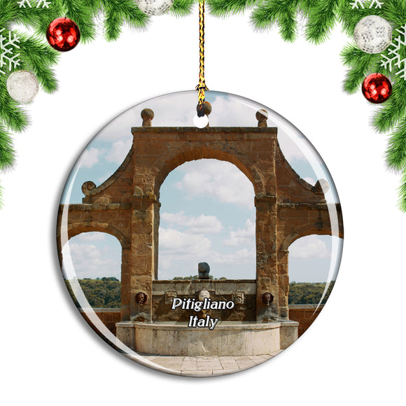 Italy Pitigliano Christmas Ornament