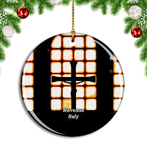 Italy Ravenna Catholicism Church Christmas Ornament