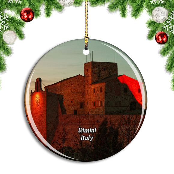 Italy Rimini Christmas Ornament