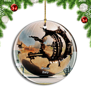 Italy Rome Christmas Ornament