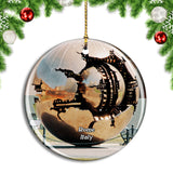 Italy Rome Christmas Ornament