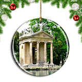 Italy Rome Villa Borghese Christmas Ornament