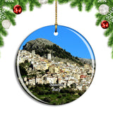 Italy Salerno Castelcivita Christmas Ornament