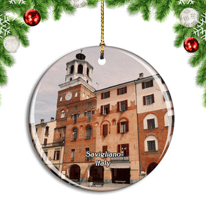 Italy Savigliano Christmas Ornament