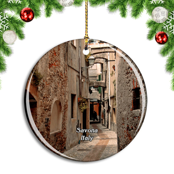 Italy Savona Christmas Ornament