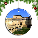 Italy Senigallia Rocca Roveresca Christmas Ornament