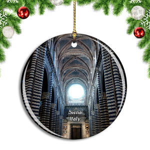 Italy Siena Dom Christmas Ornament