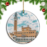 Italy Siena Christmas Ornament