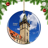 Czech Old Town Hall Prague Christmas Ornament