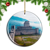 Italy Spoleto Wall Christmas Ornament