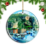 Italy Terracina Christmas Ornament