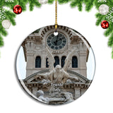 Italy Trieste Building Christmas Ornament