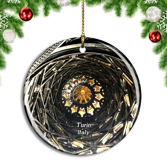 Italy Turin Piedmont Exhibition Christmas Ornament