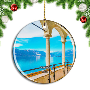 Italy Varese Lago Maggiore Christmas Ornament