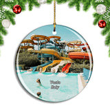 Italy Vasto Aqualand Christmas Ornament