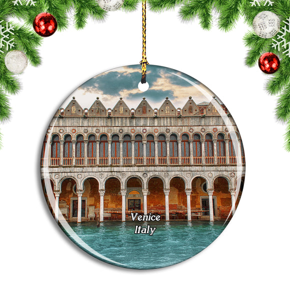 Italy Venice Christmas Ornament