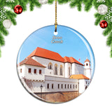 Czech Spilberk Castle Brno Christmas Ornament