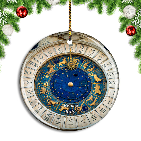 Italy Venice Christmas Ornament