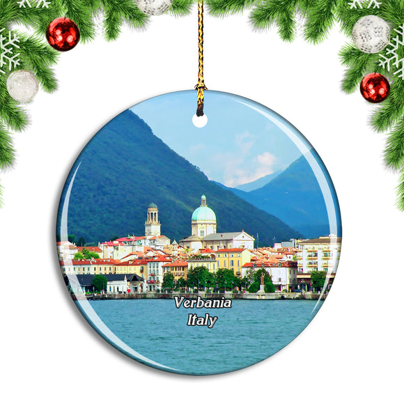 Italy Verbania Christmas Ornament