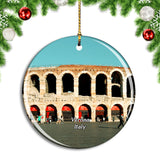 Italy Verona Arena Piazza Christmas Ornament