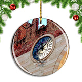 Italy Verona Clock Christmas Ornament