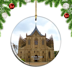 Czech St. Barbara Church Kutna Hora Christmas Ornament