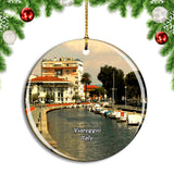 Italy Viareggio Channel Christmas Ornament