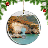 Italy Vieste Puglia Christmas Ornament