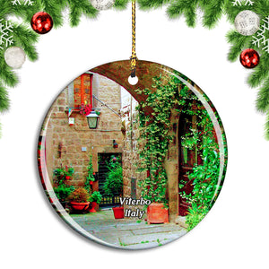 Italy Viterbo Christmas Ornament