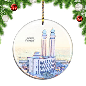 Dakar Senegal Christmas Ornament