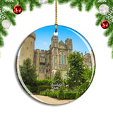 UK England Arundel Castle & Gardens Christmas Ornament