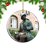 Denmark Andersen Statue Copenhagen Christmas Ornament
