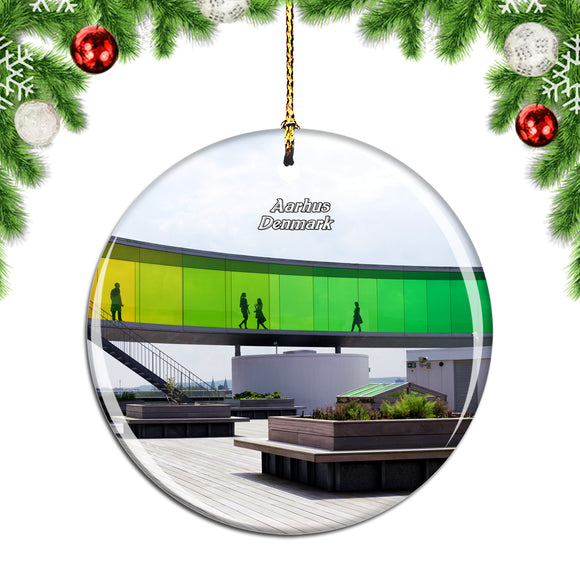 Denmark Aros Aarhus Kunstmuseum Christmas Ornament