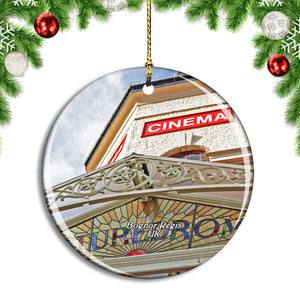 UK England Bognor Regis Picturedrome Cinema Christmas Ornament