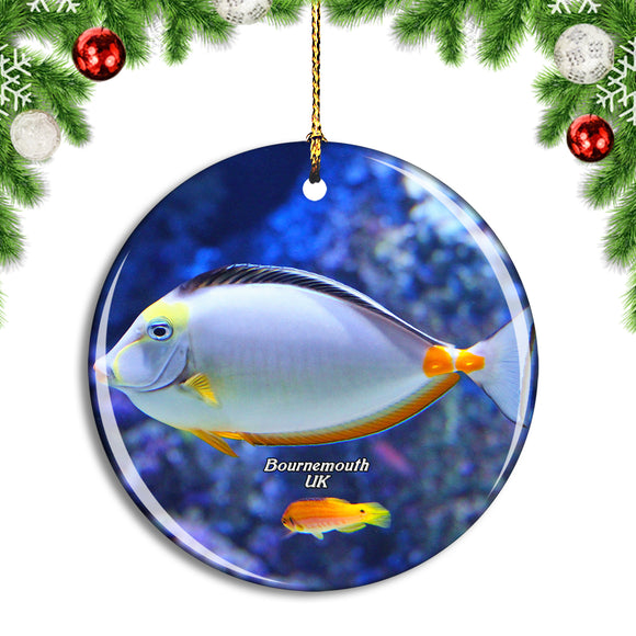 UK England Bournemouth Oceanarium Christmas Ornament