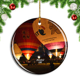 UK England Bristol Balloons Christmas Ornament