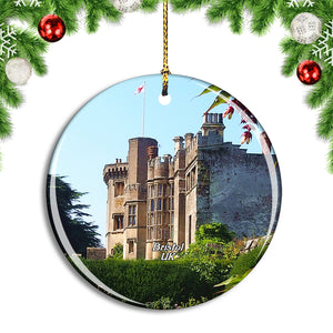 UK England Bristol Thornbury Castle Christmas Ornament