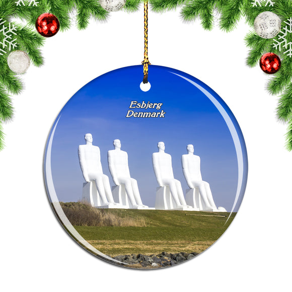 Denmark Esbjerg Christmas Ornament