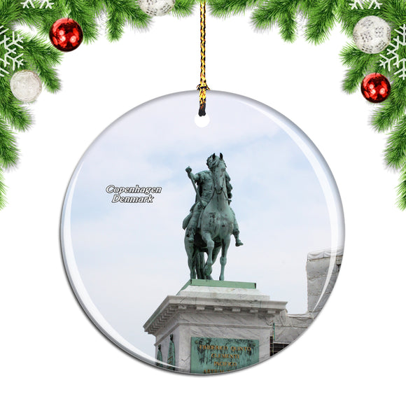 Denmark Frederiksberg Slot Copenhagen Christmas Ornament