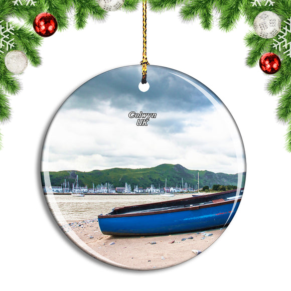 UK England Colwyn Bay Christmas Ornament