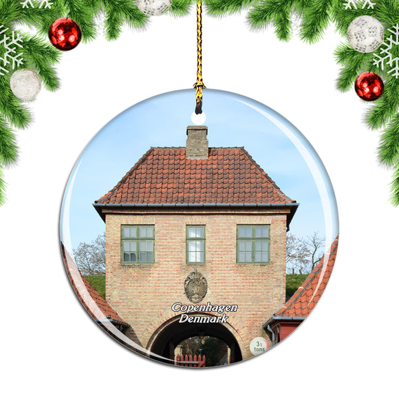 Denmark Kastellet Copenhagen Christmas Ornament